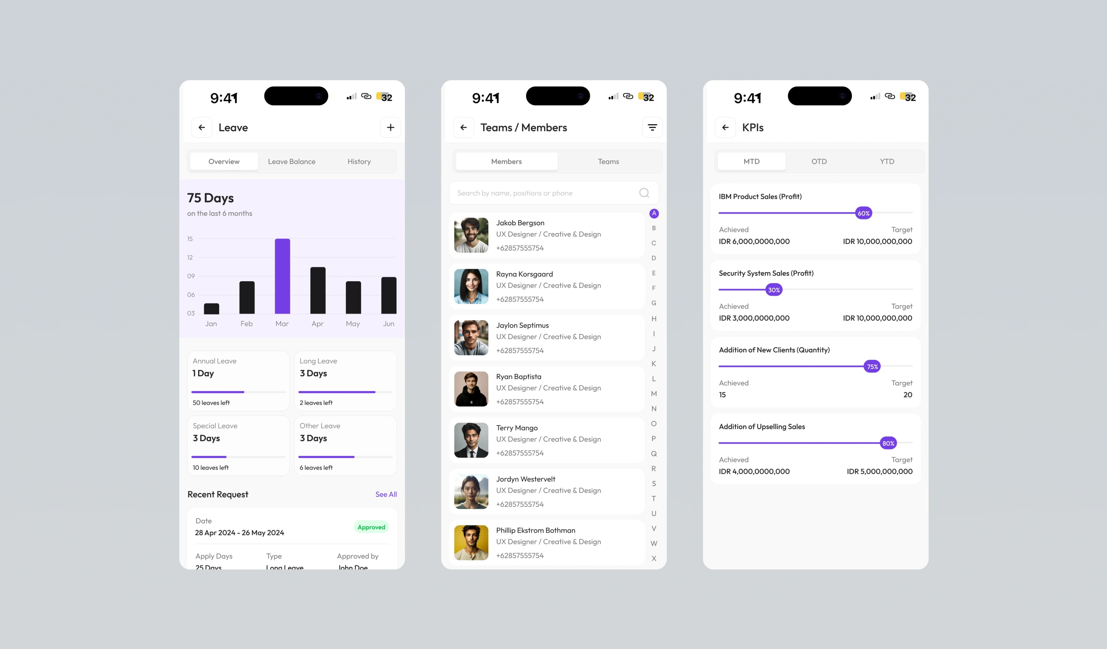 KerjaKu - App Redesign — screen 3